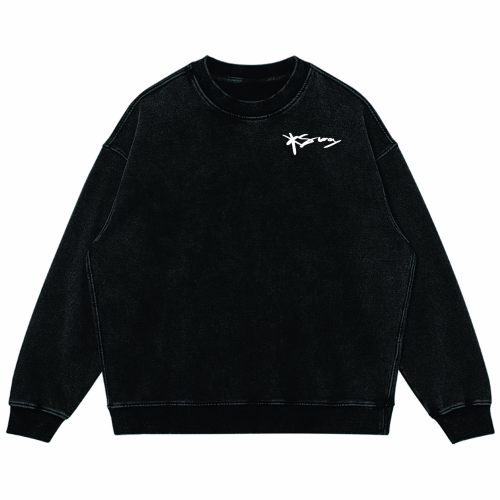 SwaySurf Street collection Black Sweatshirt(440GSM)